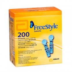 LANCETAS FREESTYLE 200 UDS...