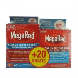 MEGARED PROMO 60+20 CAPS...