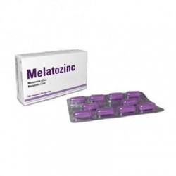 MELATOZINC 60 CAPSULAS...