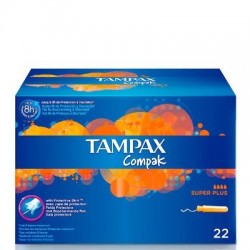 TAMPONES TAMPAX COMPAK...