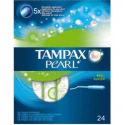 TAMPONES TAMPAX PEARL SUPER...