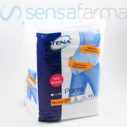 TENA PANTS NORMAL L 10 UN...