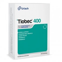 TIOBEC 400 40 COMPRIMIDOS...