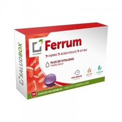 SALUDBOX FERRUM 30 CHICLES...