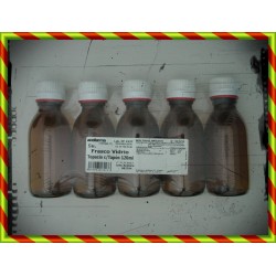 FRASCO VIDRIO TOPACIO 120...
