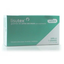 GUANTES LISUTEX LATEX T GDE...