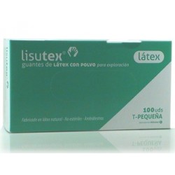 GUANTES LISUTEX LATEX T PEQ...
