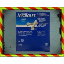 MICROLET LANCETAS 200 UDS...