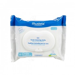 MUSTELA TOALLITAS CARA 25...