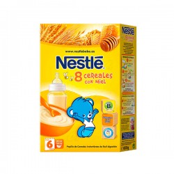 NESTLE 8 CEREALES MIEL 600...