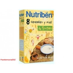 NUTRIBEN 8 CEREALES MIEL 4...
