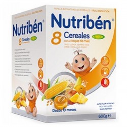 NUTRIBEN 8 CEREALES MIEL 4...