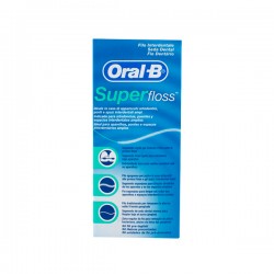 ORAL B SUPERFLOSS SEDA...