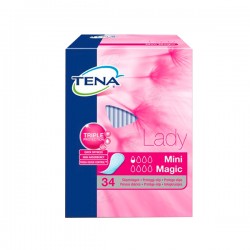 TENA LADY MINI MAGIC 34 UDS...