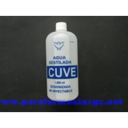AGUA DESTILADA CUVE 1000 ML...