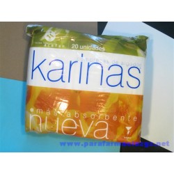 COMPRESA KARINAS ALGODON 20...