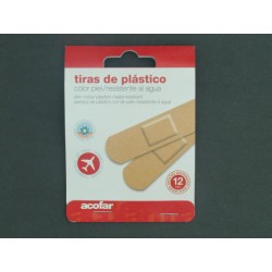 TIRITAS ACOFAR PLASTICO...