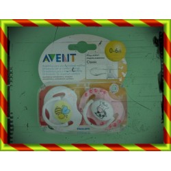 AVENT CHUPETE DECOR 2U 0-6...