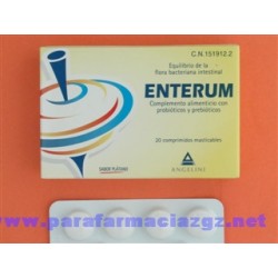 ENTERUM 20 COMP MASTICABLES...